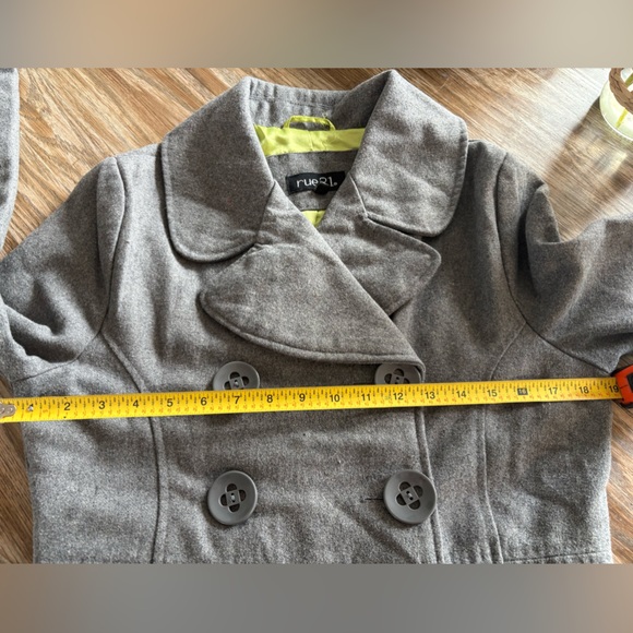 Winter coat grey/green - Picture 5 of 7